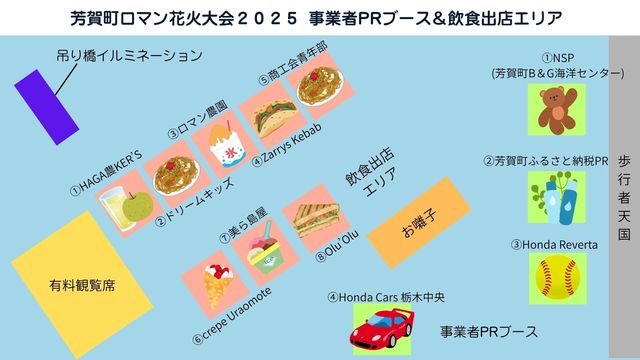 飲食出店・事業者PRブース